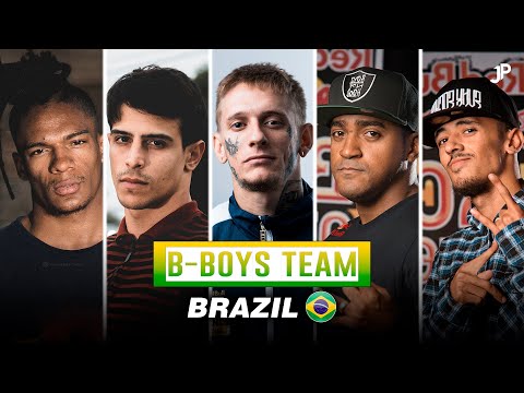 Team B-Boys Brazil 🇧🇷 Neguin, Luka, Luan, Bart, Pelezinho, Ratin, Klesio, Harry, Mixa & Leony