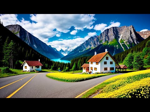Driving in Swiss - 7 Best Places to Visit in Switzerland  - 4K