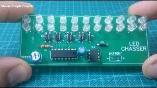 Download lagu LED Chaser/Sequencer using IC 4017 & IC 555 mp3