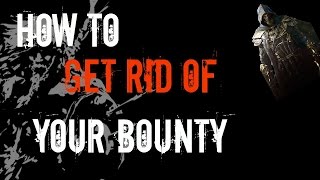 ESO PS4 | HOW TO GET RID OF A BOUNTY