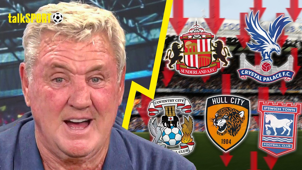 Steve Bruce BOLDLY PREDICTS which Premier League sides will be RELEGATED this season!