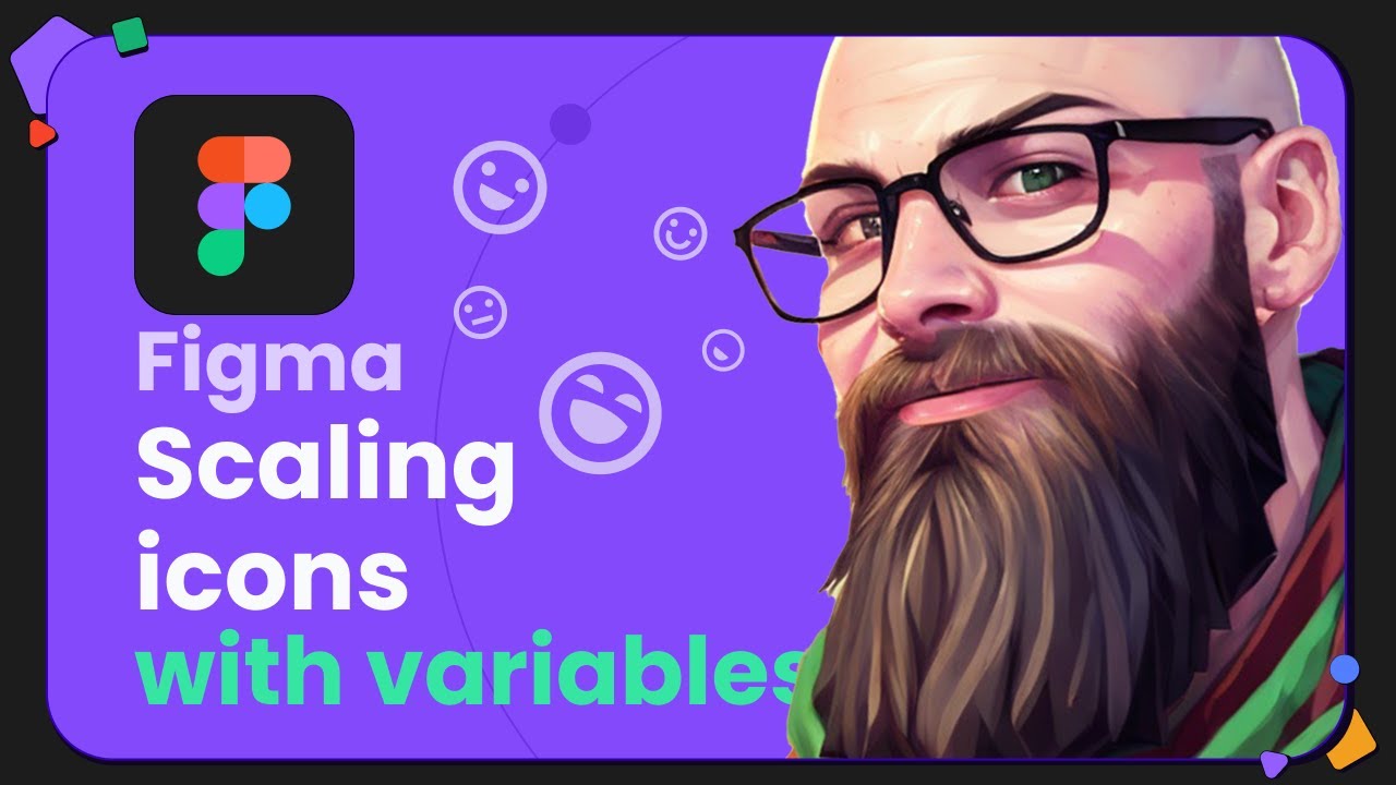 Scaling icons with variables in Figma tutorial