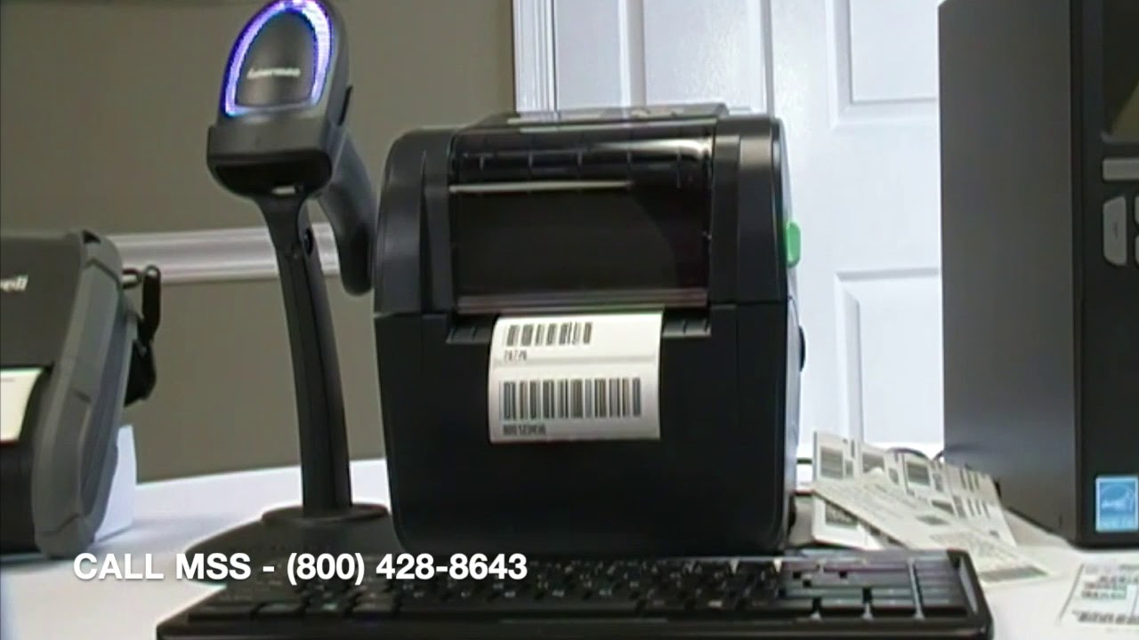 Stand Alone Barcode Printing Station