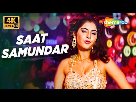Full 4K Video: Saat Samundar | Vishwatma (1992) | Sunny Deol, Divya Bharti | Sadhana Sargam