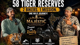 58 Tiger Reserves on Bike | Jungle Dreams ! Childhood Dreams Of Living In  Forests | Epic Podcast MQDEFAULT Thumbnail