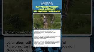 Pemudik Tersesat di Persawahan, Jalur Alternatif Gerbang Tol Purwomartani Dihapus dari Google Maps