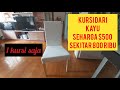 Viral cara membuat dan merangkai kursi minimalis dari kayu, paling hot!