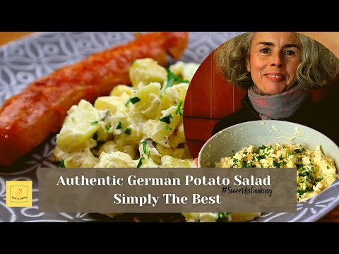 Authentic German Potato Salad - So Tasty! Deutscher Kartoffelsalat wie bei meiner Oma