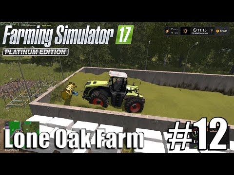Farming Simulator 17 - Lone Oak farm - Timelapse # 12 - Finishing The Silage And Potatoes