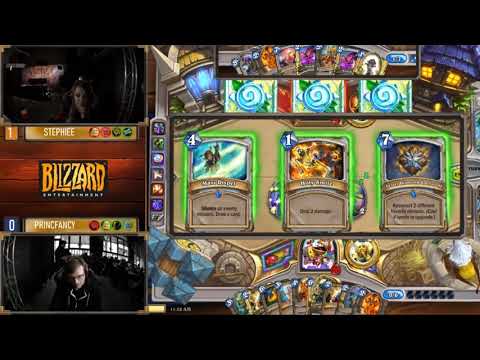 HCT Philadelphia: Stephiee vs Princfancy - Hearthstone Tour Stop 2018 | Day 1 Swiss Stage Round 1