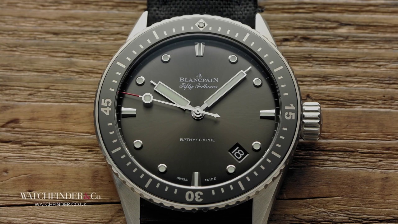 Blancpain Fifty Fathoms 5000-1110-B52A Video thumbnail
