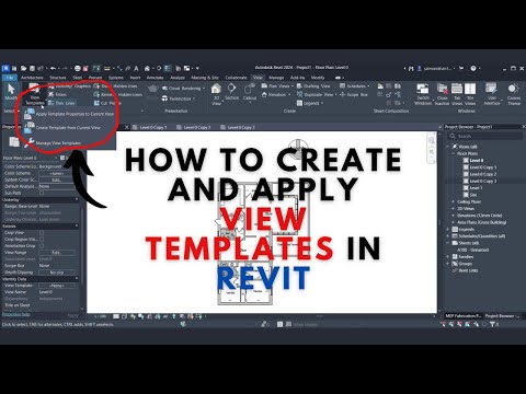 How to Create and Apply View Templates in Revit (Step-by-Step)