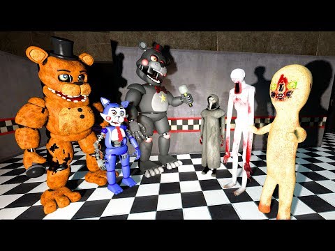 АНИМАТРОНИКИ ПРОТИВ SCP ГАРРИС МОД FNAF ► Garry's Mod