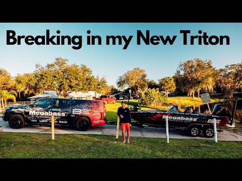 Breaking in my New Triton!