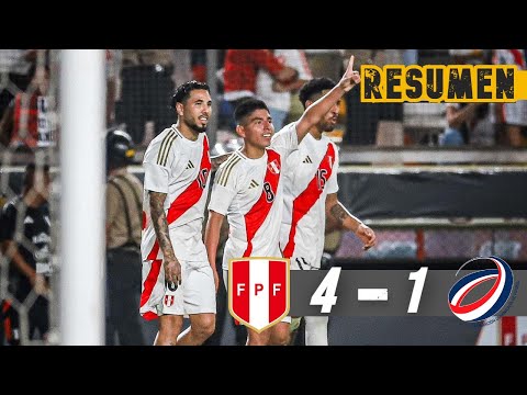 PERÚ VS REPUBLICA DOMINICANA | RESUMEN | AMISTOSO INTERNACIONAL