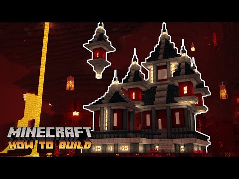 Reimiho - Minecraft: How to Build Fantasy Crimson Nether Base