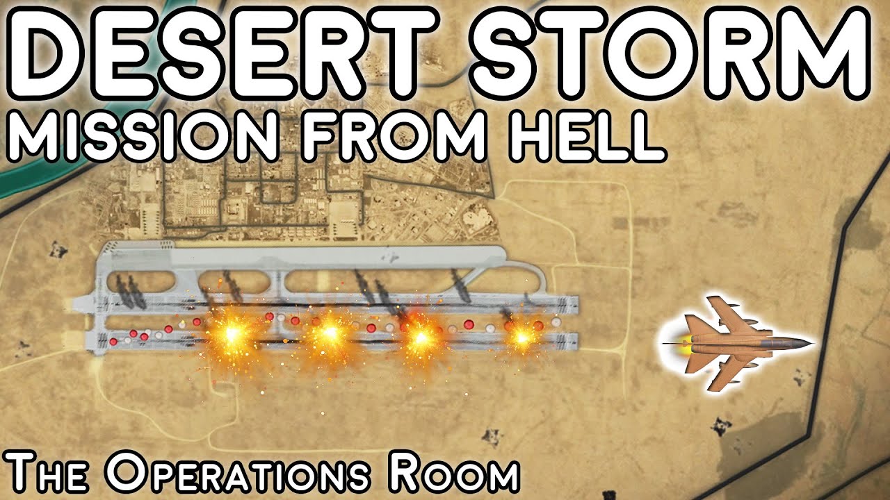 Desert Storm - A Dangerous Low Level Bombing Mission from Hell