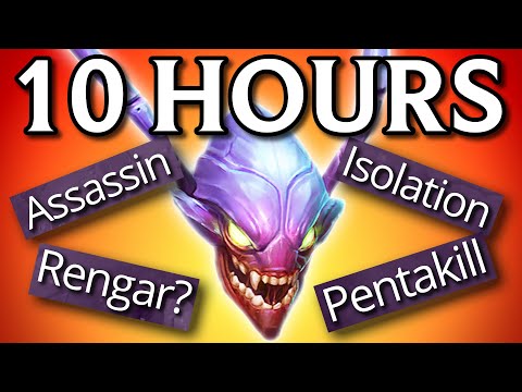 I Spent 10 HOURS Learning Kha'Zix to PROVE He's Broken