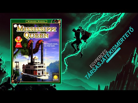 #340. Mississippi Queen | Egyperces társasjátékismertető - Game-Obscura