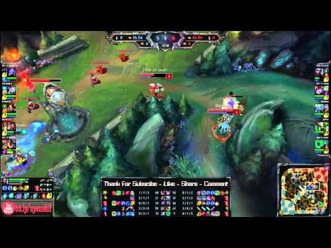 SKT T1 Faker Ekko vs Ryze SKT T1 Eazyhoon Mid 14 6 2015