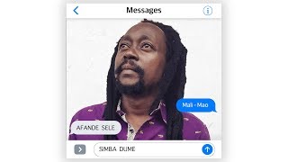 Afande sele simba dume (hater diss chat)
