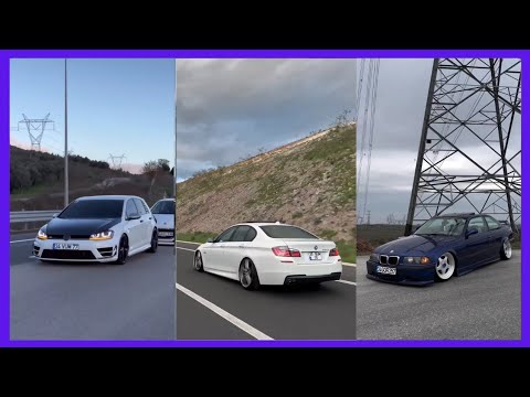 Modifiyeli Basık Araba Videoları (Reels) "B M W"