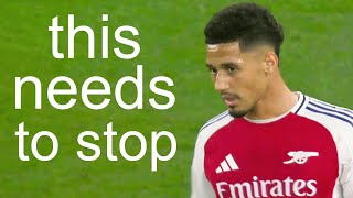 William Saliba - the best center back in the world?