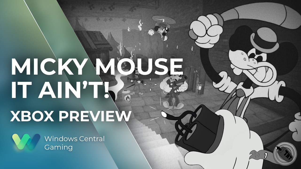 Mouse: PI for Hire is a boomer shooter with Cuphead-styled 1930s flair - YouTube