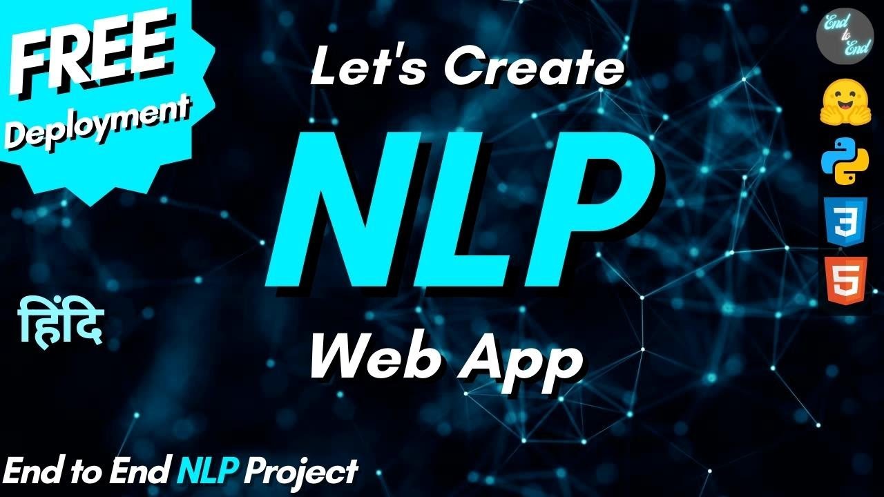 Let's Create NLP Web App | End to End Project - @HuggingFace | Data Summarization | Hindi 2023