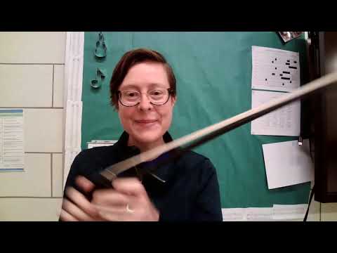 Bass bow care and how to rosin