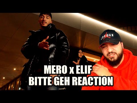 GEILE KOMBI 😍 MERO feat ELIF - BITTE GEH REACTION