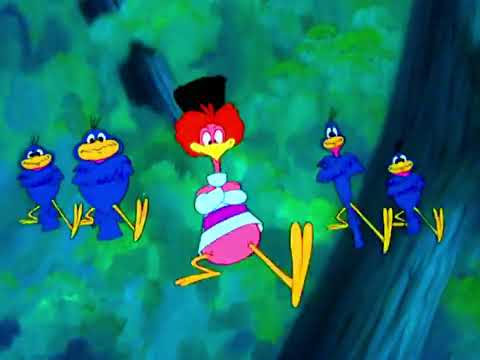 Clown of The Jungle (1947) - Aracuan Bird's Russian Kick Dance Scene