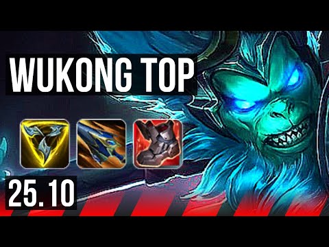 WUKONG vs GNAR (TOP) | 9/2/5 | KR Master | 25.10