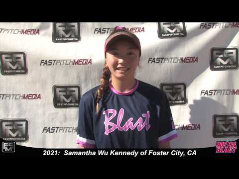 2021 Samantha Wu Kennedy Speedy Slapper and Athletic Outfield Softball Skills Video - Norcal Blast