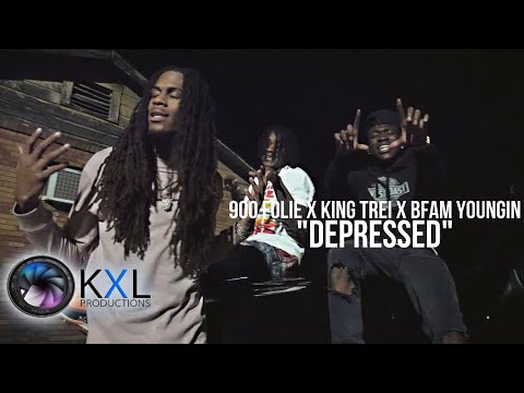 900 Foolie  X King Trei X Bfam Youngin - Depressed (MUSIC VIDEO)