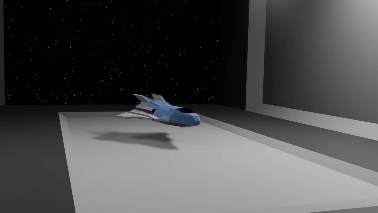 Starship Docking animation