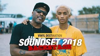 Backstage at Soundset 2018 with DJ Jazzy Jeff