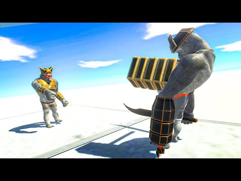 1V1 BATTLE IN HEAVEN - SPECIAL 300 SUBS - Animal Revolt Battle Simulator
