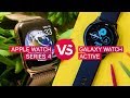 Apple Watch Series 4 vs. Samsung Galaxy Watch Active Apple Watch Series 4 vs. Samsung Galaxy Watch Active