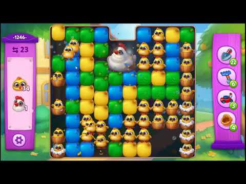 Farmscapes Level 1246 - NO BOOSTERS 🌻🚜🐔 | SKILLGAMING ✔️