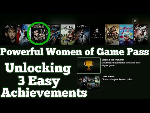 Powerful Women of Game Pass Punch Card Guide (Unlocking The 3 Easiest Achievements)