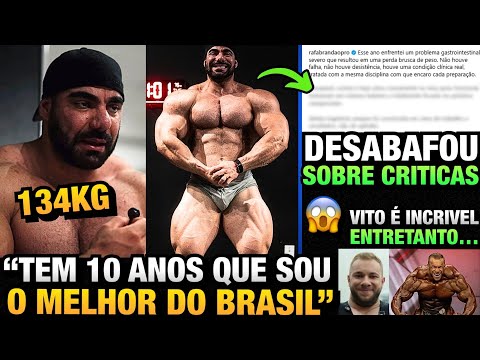 Brandão posts current physique and opens up about criticism: "I'll prove it on stage like I alway...