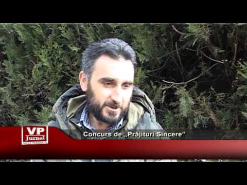Concurs de „Prăjituri Sincere”