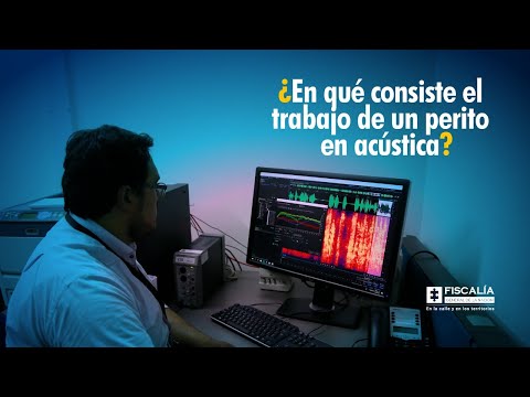 ¿En qué consiste el trabajo de un perito en acústica?