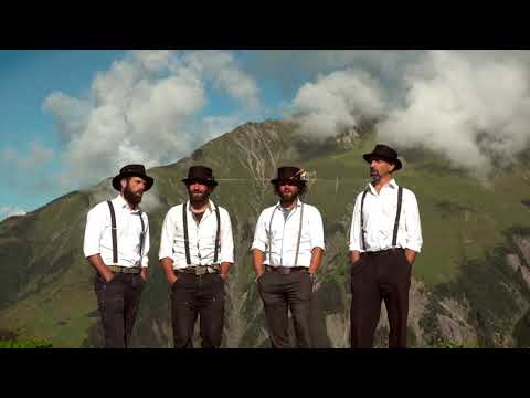 Jodlerquartett Rosenberg Prättigau und Kapelle Oberalp - am schönste ischs dihei