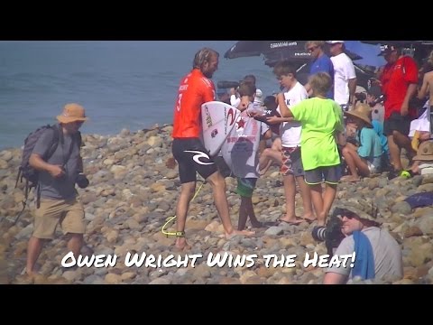 Owen Wright Trestles Surfing with Keanu Asing and Tomas Hermes