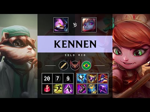 Kennen Mid vs Poppy - BR Grandmaster Patch 25.20