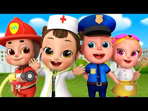 Which Job Do You Want To Do? | Job and Career Song | Rosoo Nursery Rhymes & Kids Songs