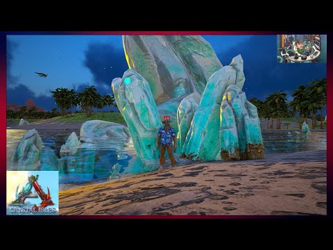 OUR JOURNEY BEGINS IN THE LAND OF CRYSTALS! - Ark: Crystal Isles [Episode 1]
