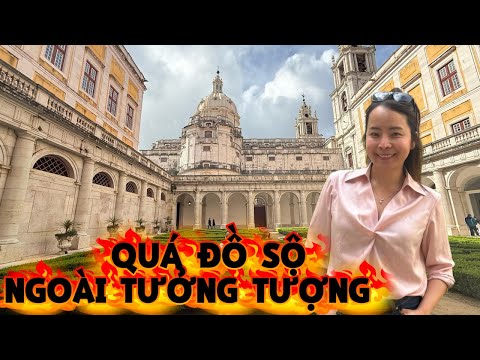 Bên Trong Cung Điện Mafra 300 Năm Tuổi | Thư Viện Cổ & Kiến Trúc Baroque